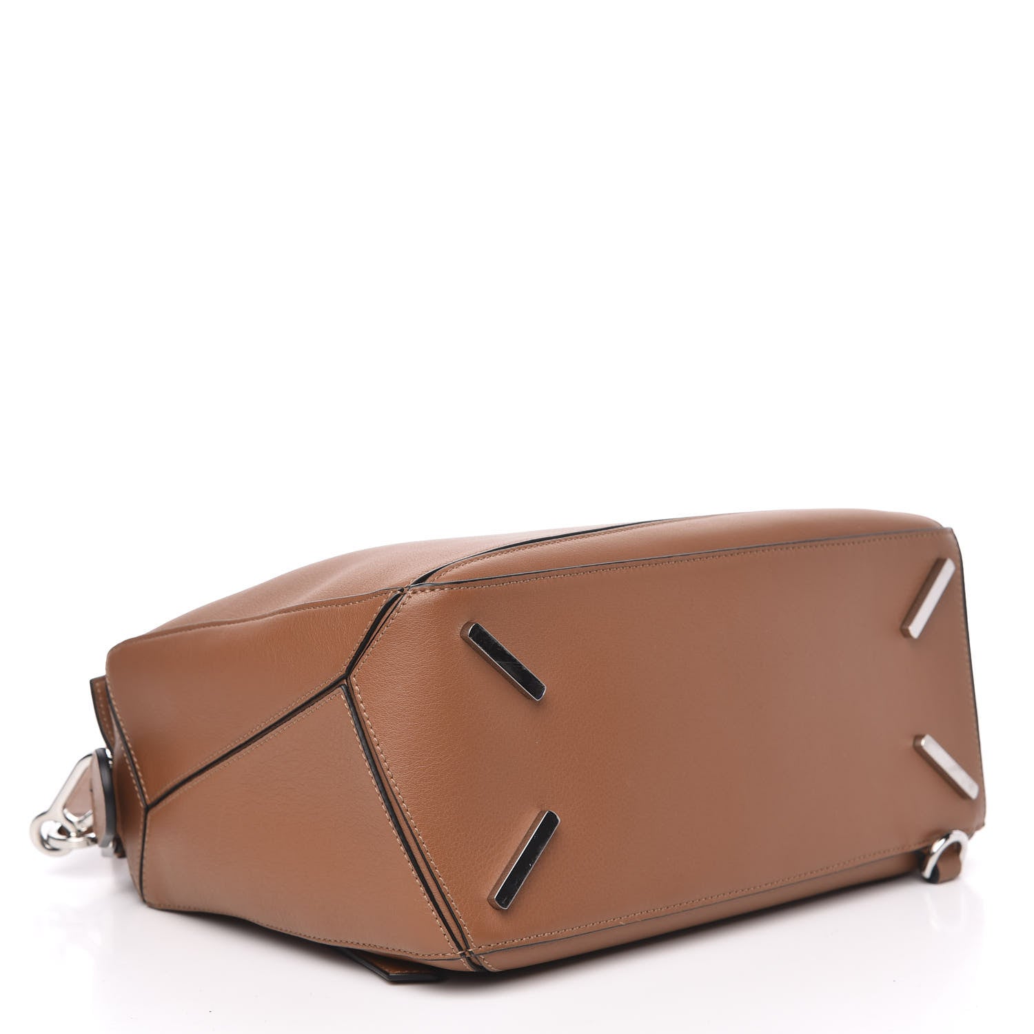 Loewe Calfskin Medium Puzzle Bag Tan 4 of 10