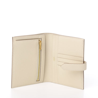 Hermes Epsom Bearn Compact Wallet Craie 4 of 6