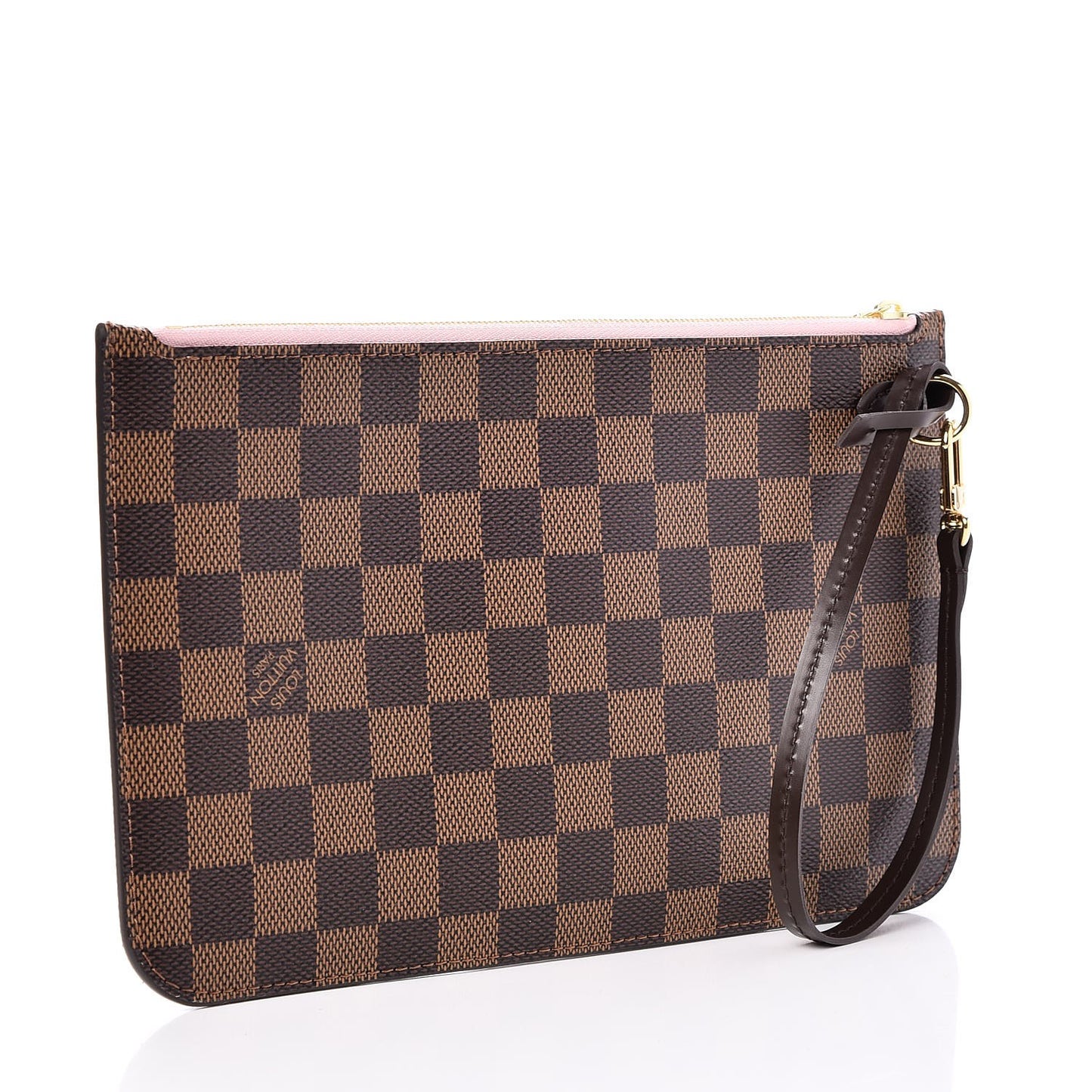 Damier Ebene Neverfull MM GM Pochette Rose Ballerine