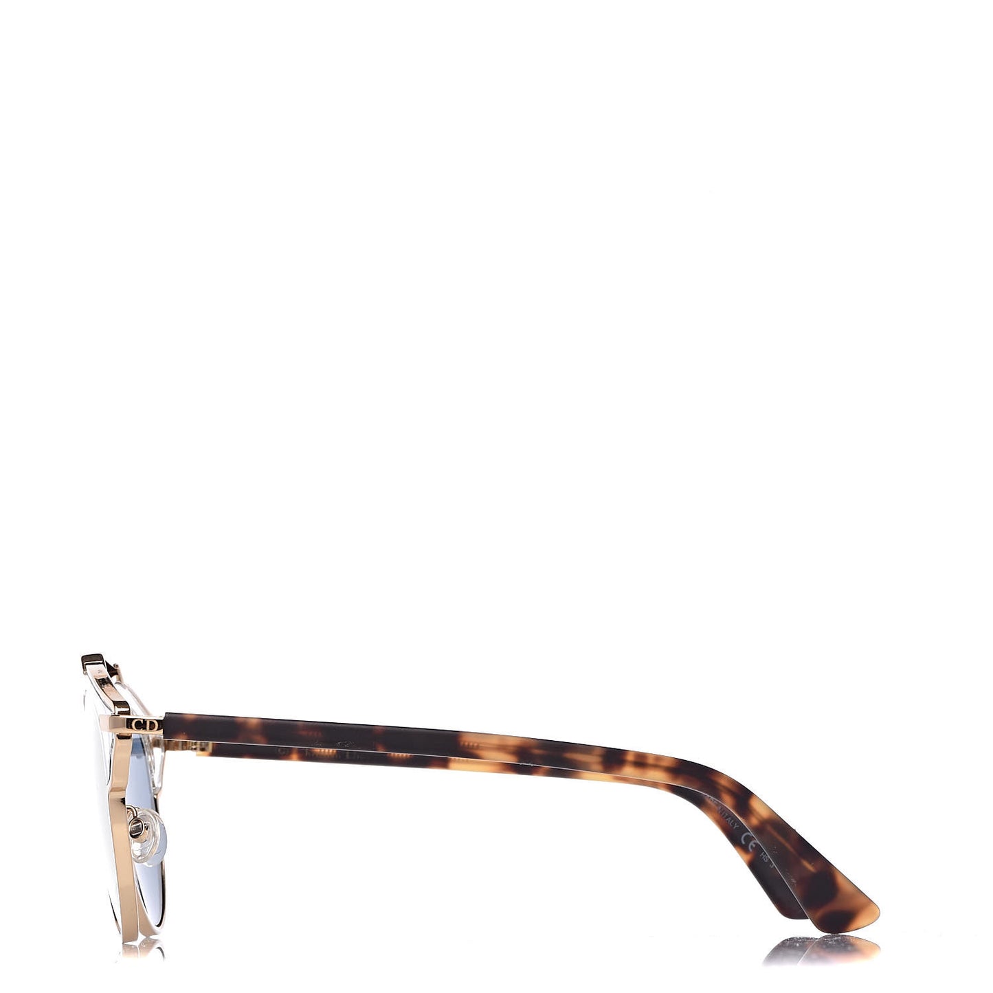 Mirrored So Real Sunglasses Gold