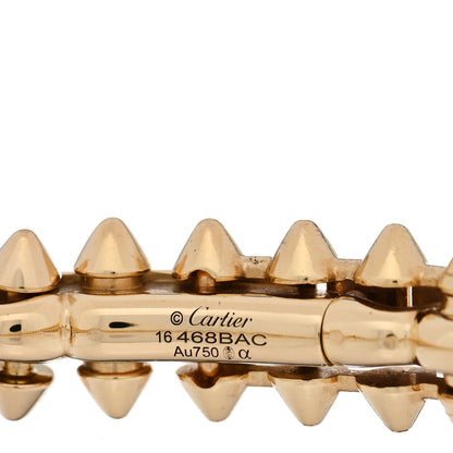 Cartier 18K Yellow Gold Medium Clash De Cartier Bracelet 16 3 of 4