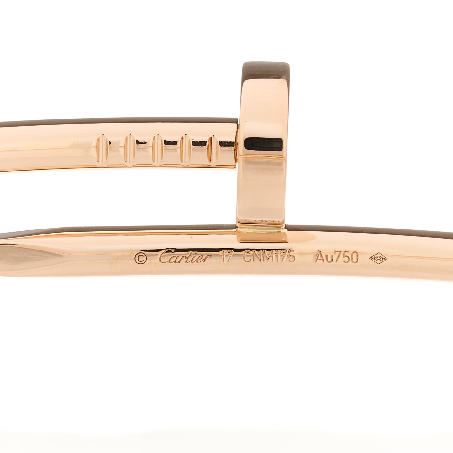 18K Pink Gold Juste Un Clou Bracelet 17