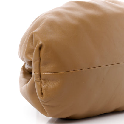 Bottega Veneta Smooth Butter Calf The Pouch Oversized Clutch Cammello 10 of 12
