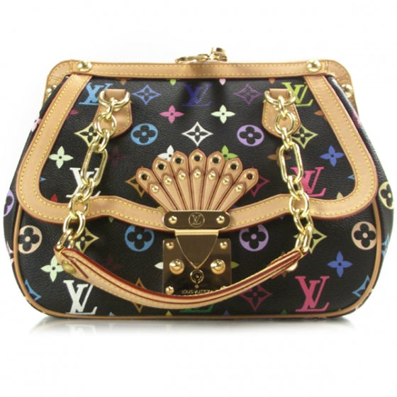 Monogram Multicolor Gracie MM Black