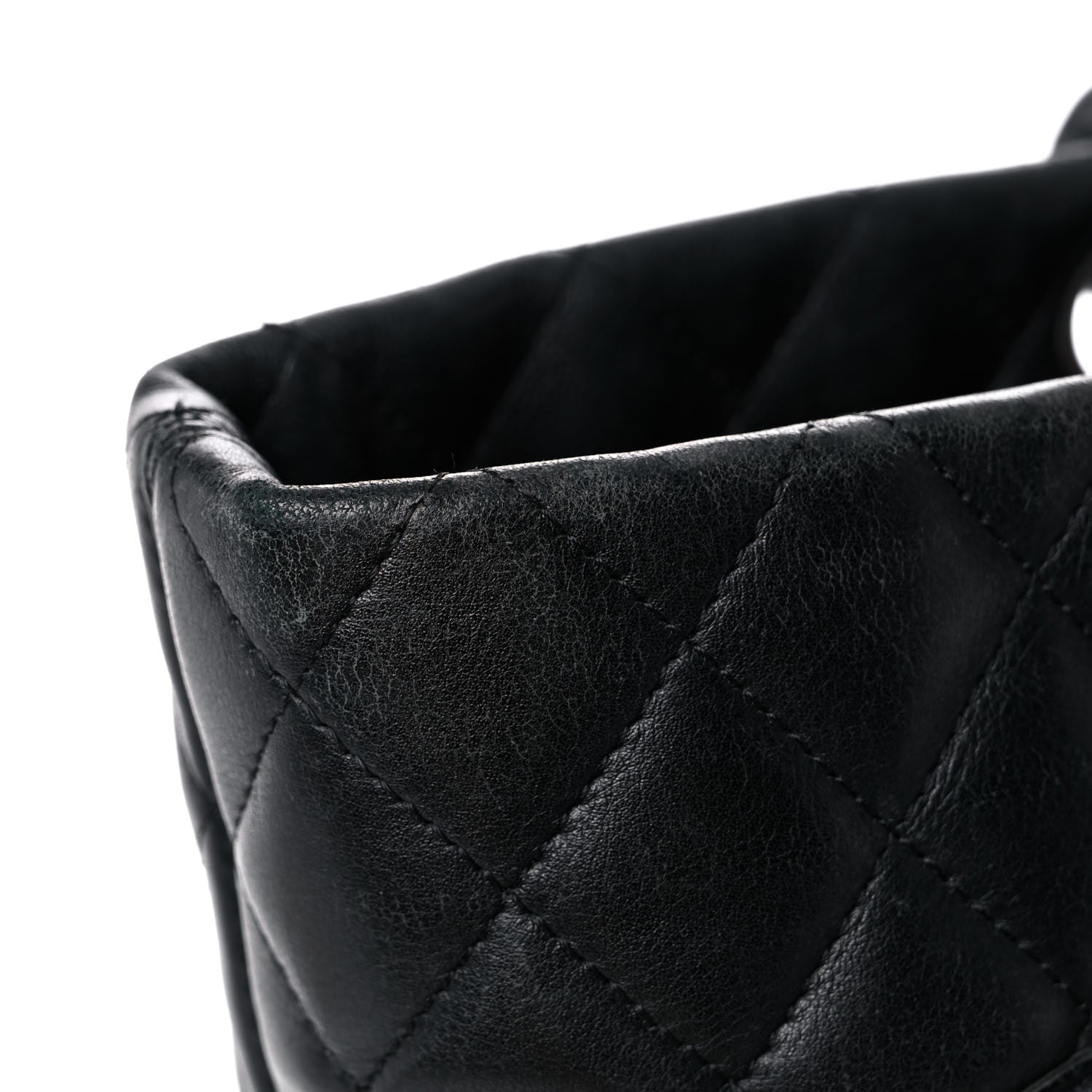 Chanel Calfskin Quilted Large Cambon Tote Black 21 of 28