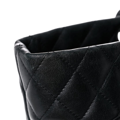 Chanel Calfskin Quilted Large Cambon Tote Black 21 of 28
