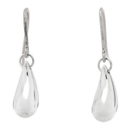 Tiffany Sterling Silver Elsa Peretti Teardrop Earrings 1 of 5