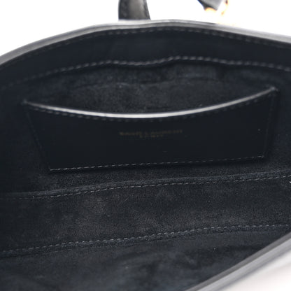 Saint Laurent Smooth Calfskin Le 5 A 7 Mini Hobo Black 5 of 10