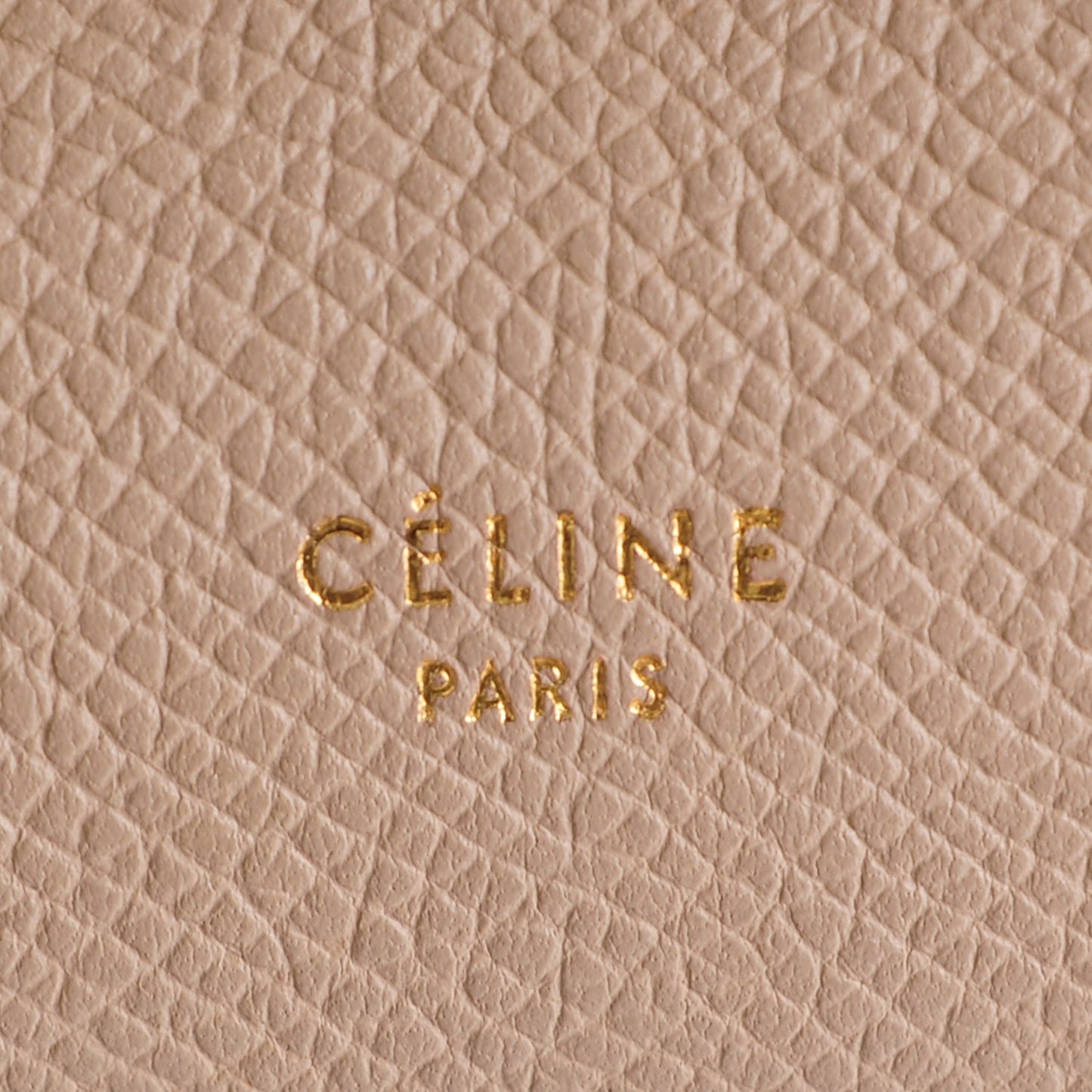 Grained Calfskin Mini Belt Bag Light Taupe