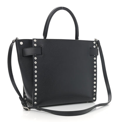 Alexander Wang Grained Calfskin Attica Studded Chain Satchel Black 3 of 10