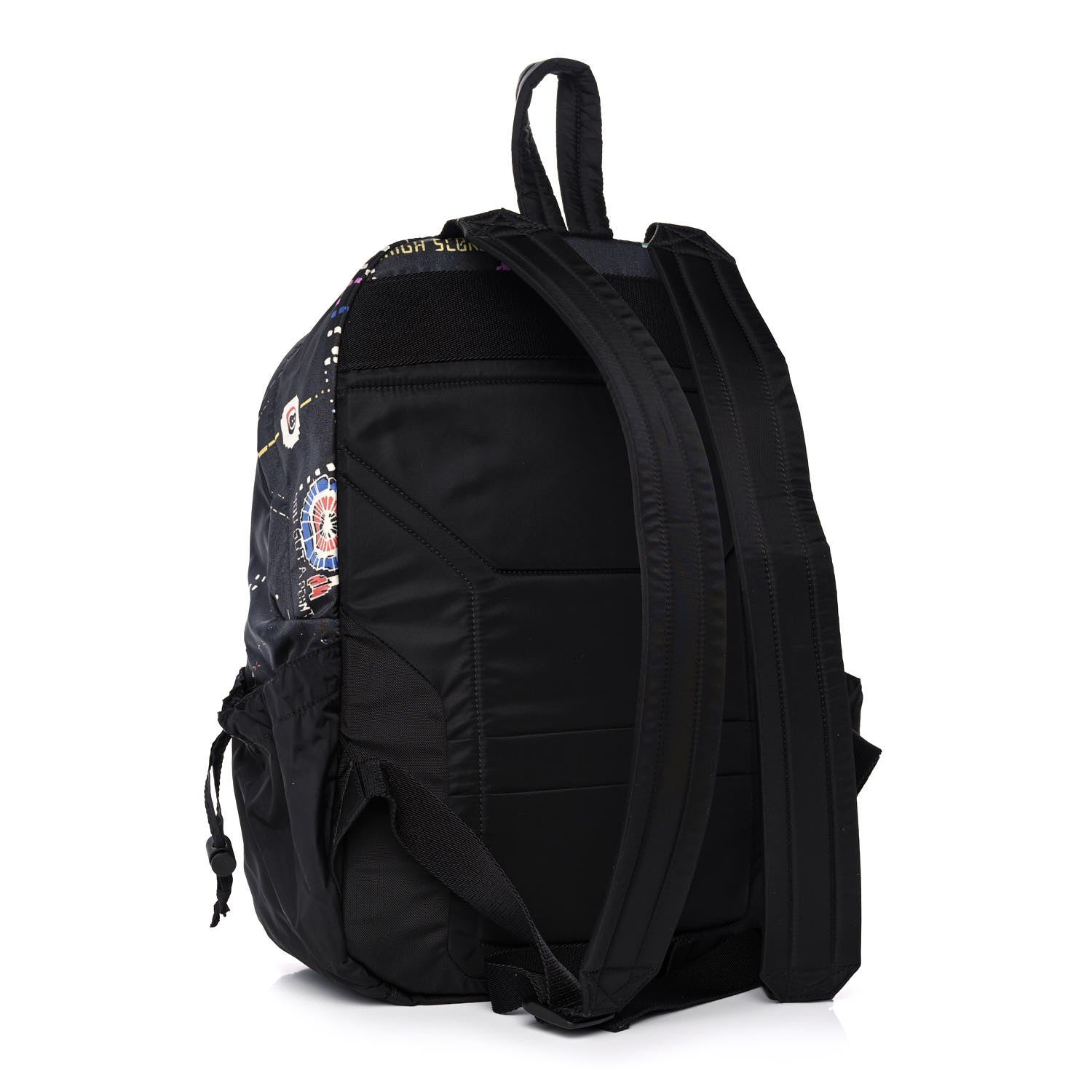 Valentino Garavani Nylon Game Print Backpack Black 2 of 11