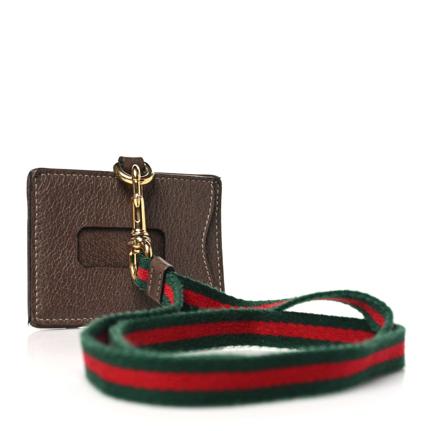 GG Supreme Monogram Ophidia ID Holder Beige Ebony New Acero