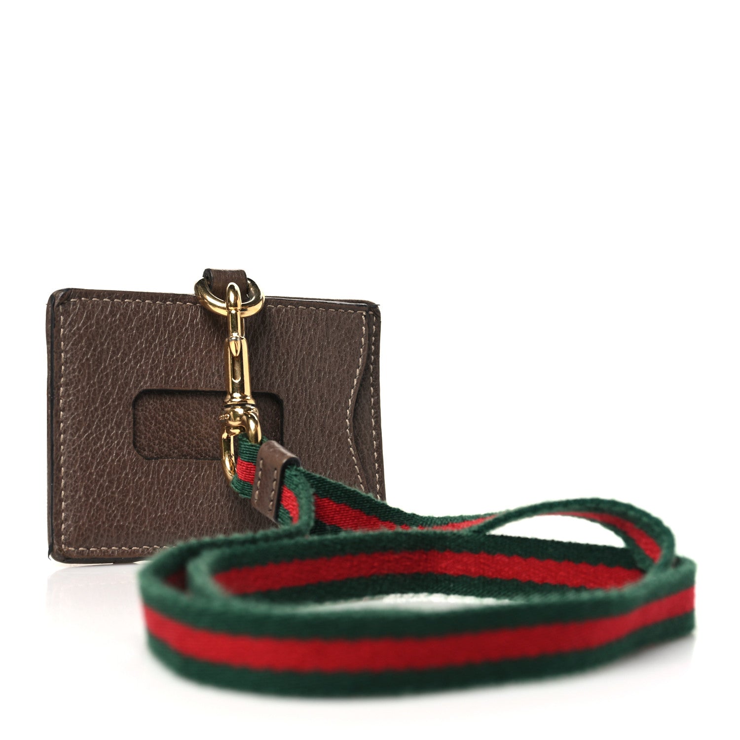 Gucci GG Supreme Monogram Ophidia ID Holder Beige Ebony New Acero 2 of 9