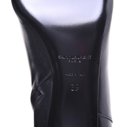 Saint Laurent Nappa Loulou Ankle Zip Boot 39 Black 9 of 14