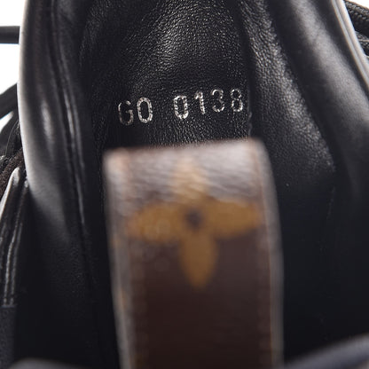Louis Vuitton Calfskin Patent Monogram LV Archlight Sneakers 37.5 Black 8 of 9