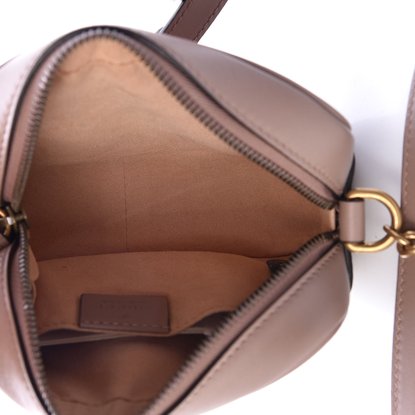 Calfskin Matelasse Mini GG Marmont Chain Shoulder Bag Porcelain Rose