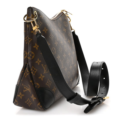 Louis Vuitton Monogram Odeon MM Black 3 of 12