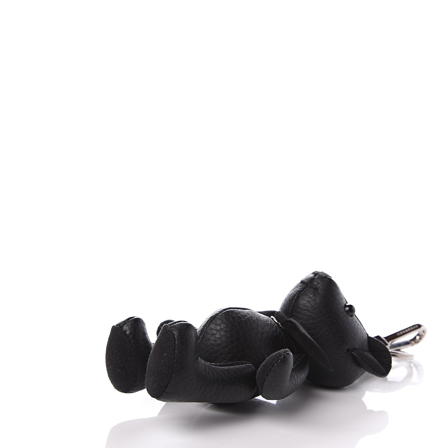 Burberry Grained Calfskin Thomas Bear Bag Charm Black 4 of 6