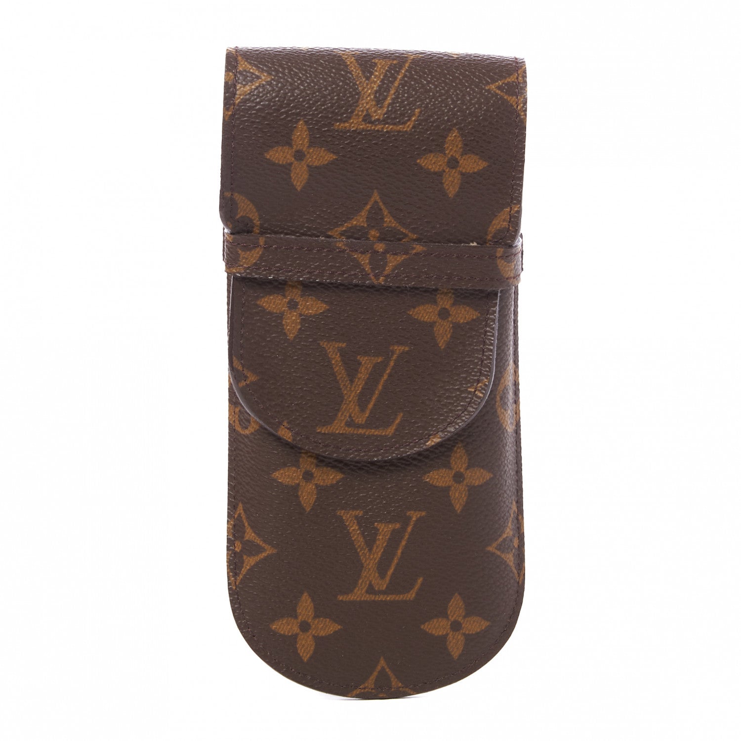 Louis Vuitton Monogram Glasses Sunglasses Case w Flap 1 of 6