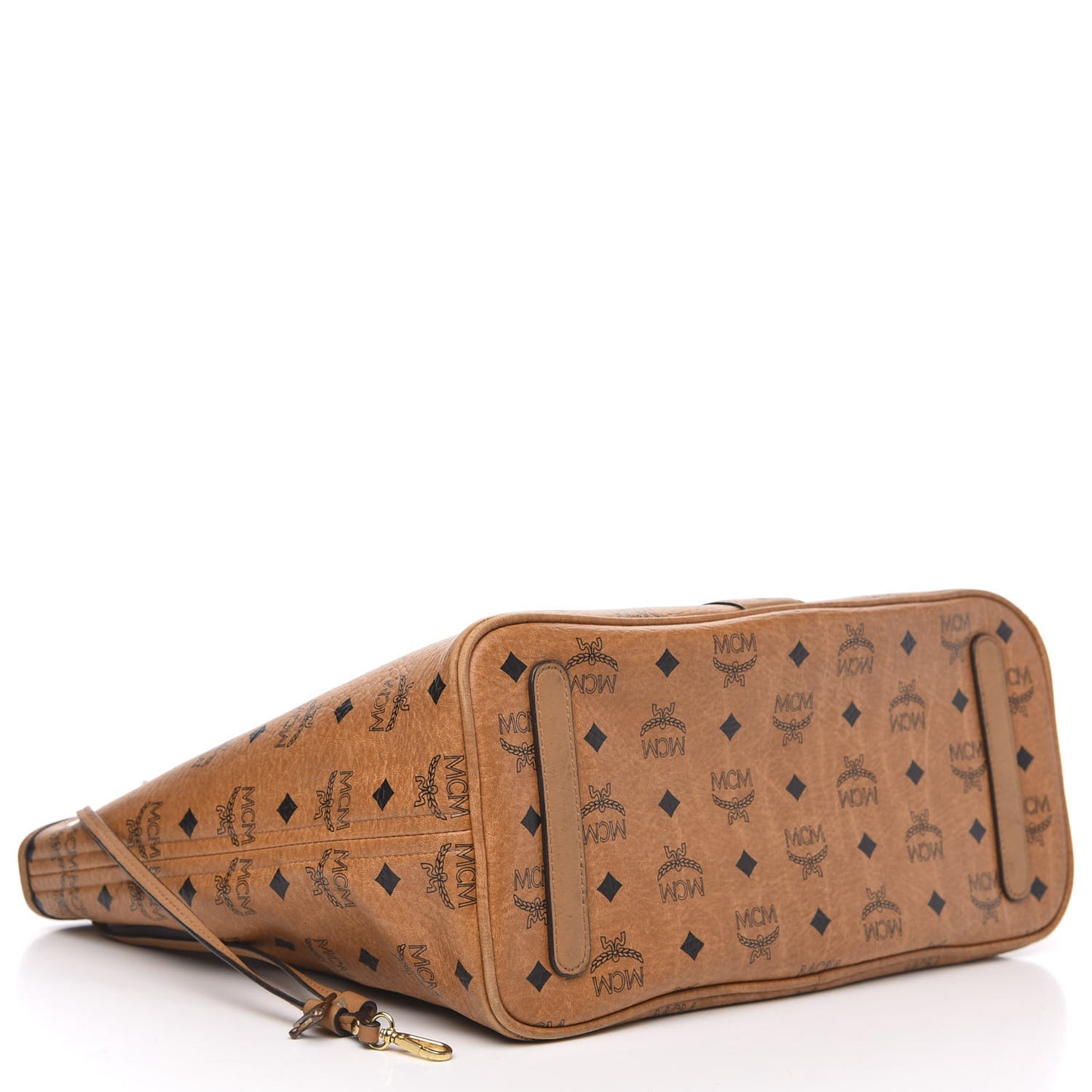 Visetos Medium Liz Reversible Shopper Tote Cognac