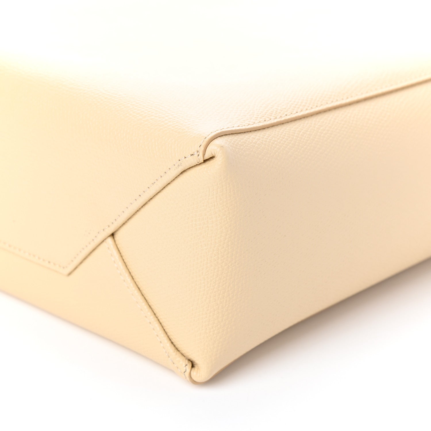 Celine Grained Calfskin Small Vertical Cabas Sand 9 of 9