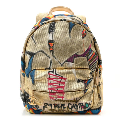 Chanel Graffiti Printed Canvas Street Spirit Backpack Multicolor 1 of 10