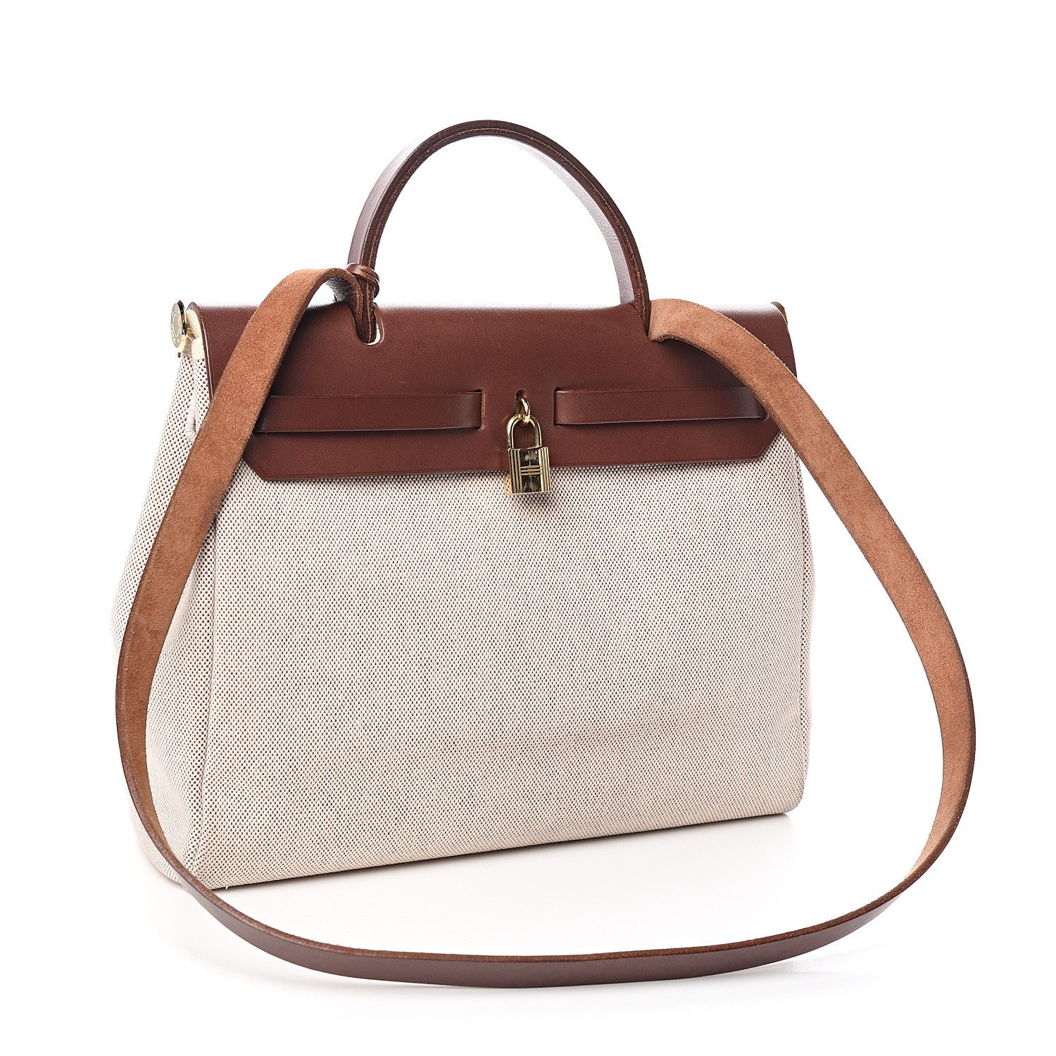 Hermes Toile Vache Hunter 30 PM Havane 2 of 13