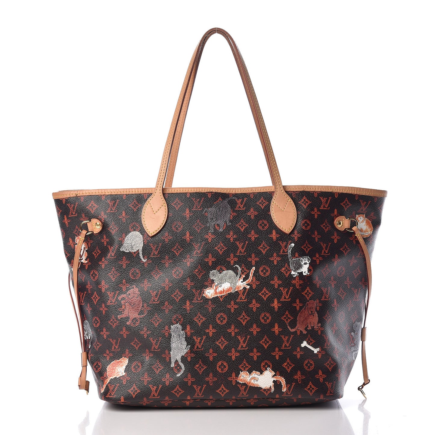Catogram Neverfull MM Marron