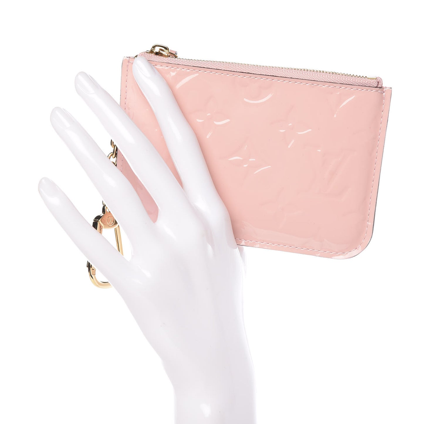 Vernis Key Pouch Rose Ballerine