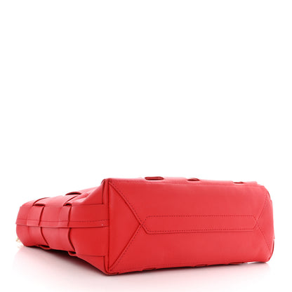 3.1 Phillip Lim Calfskin Odita Lattice Pouch Red 4 of 11