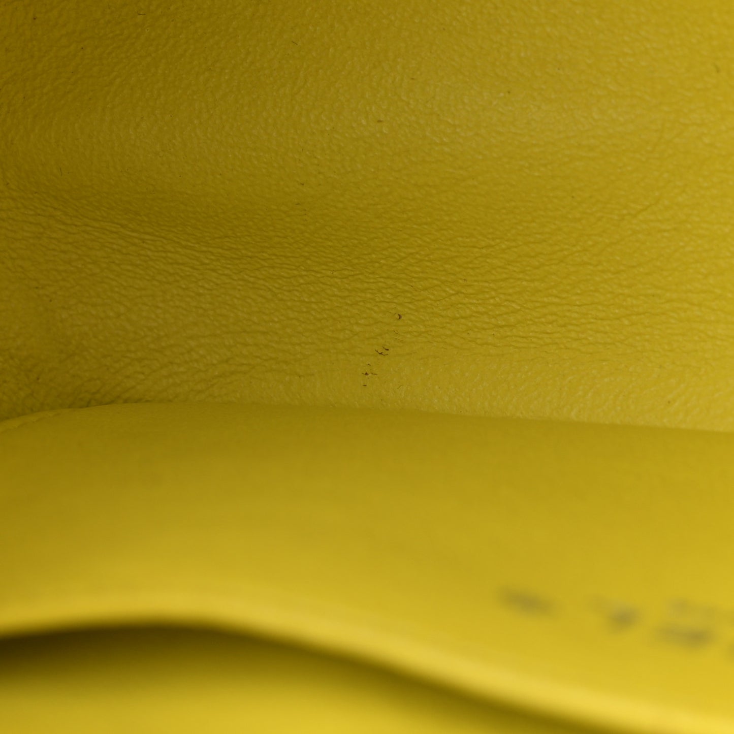 Velvet Quilted Mini Rectangular Flap Yellow