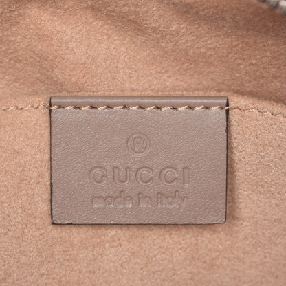 Gucci Calfskin Matelasse Small GG Marmont Chain Shoulder Bag Porcelain Rose 6 of 8
