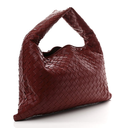 Bottega Veneta Calfskin Intrecciato Small Hop Rosewood 3 of 11