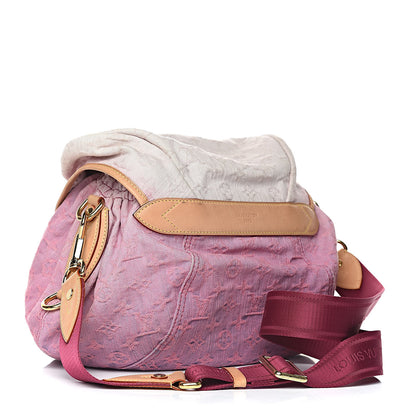 Louis Vuitton Denim Sunshine Messenger Rouge Fauviste 3 of 16