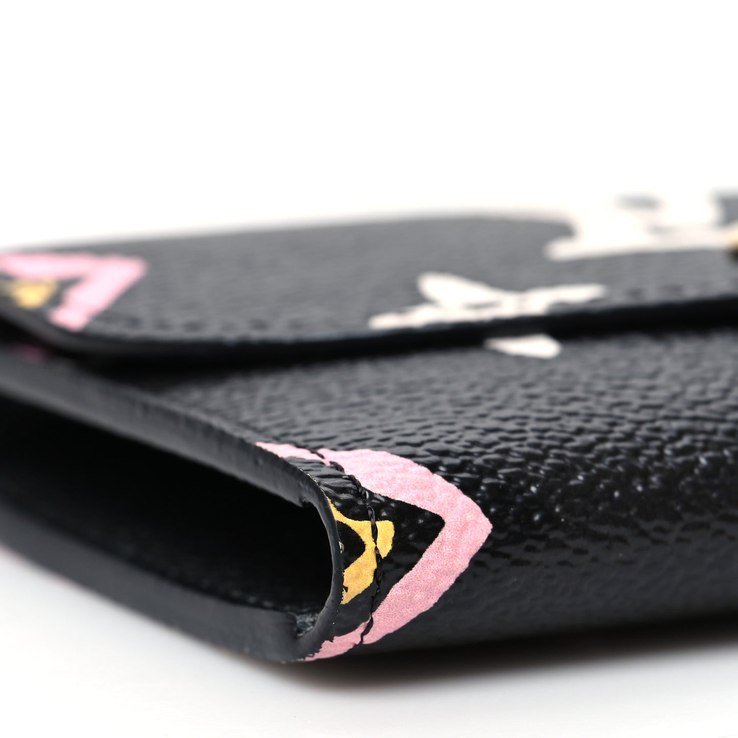 Monogram Giant Wild At Heart Rosalie Coin Purse Black