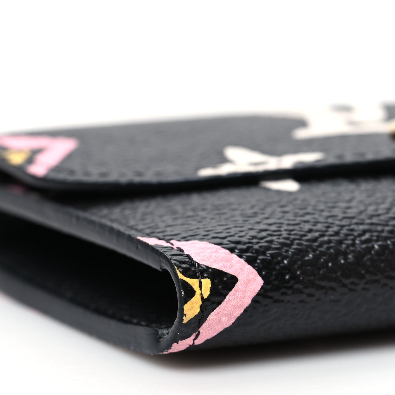 Louis Vuitton Monogram Giant Wild At Heart Rosalie Coin Purse Black 9 of 11
