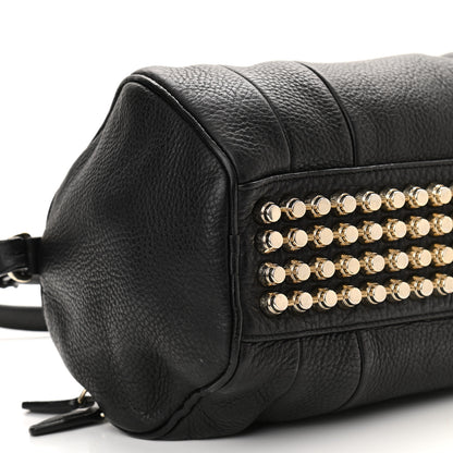 Alexander Wang Pebbled Lambskin Rockie Black Pale Gold Hardware 8 of 11