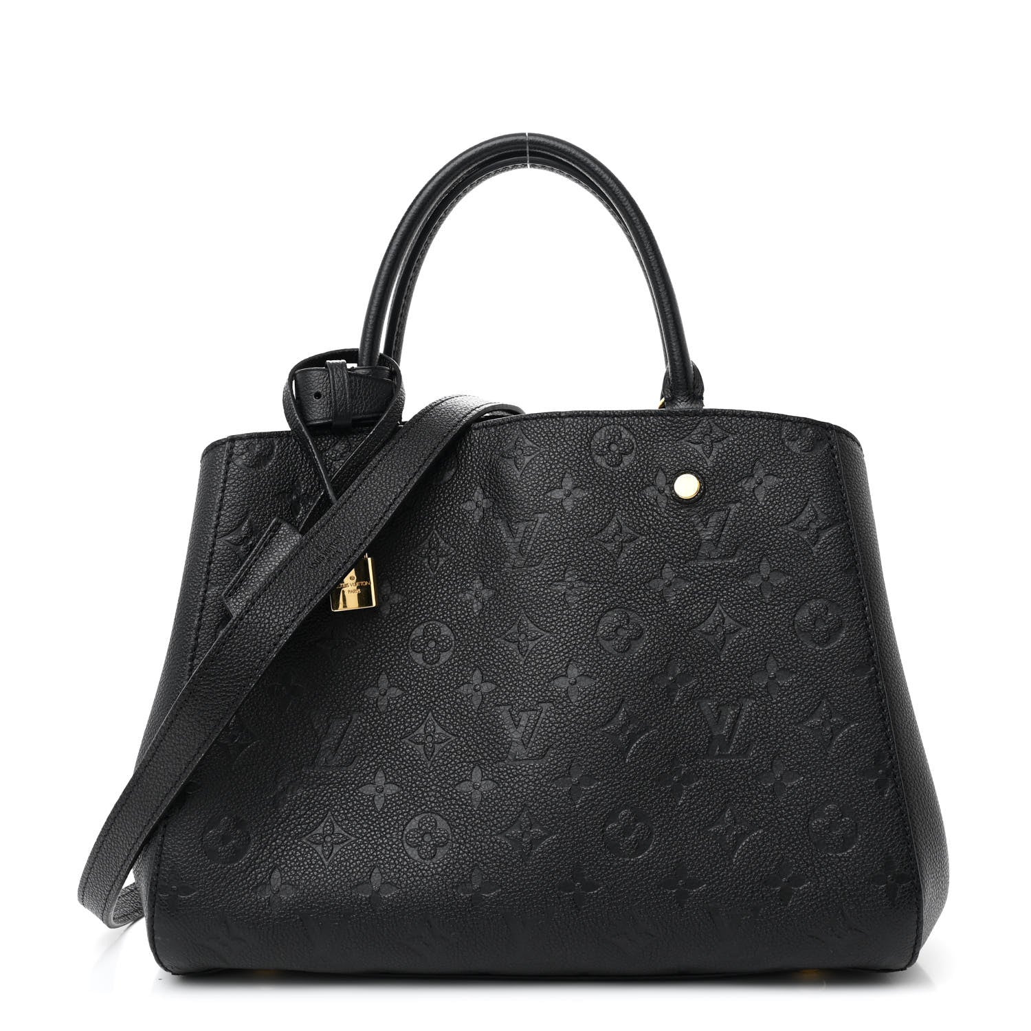 Louis Vuitton Empreinte Montaigne MM Black 1 of 11
