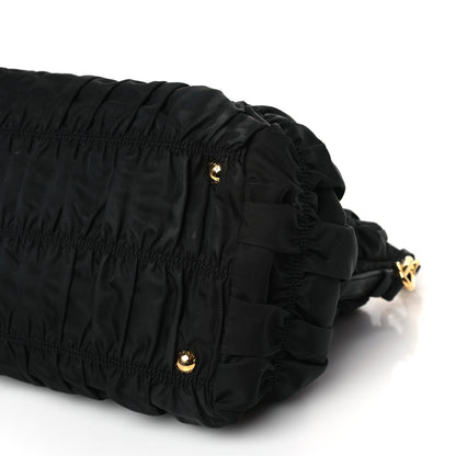 Prada Tessuto Nylon Gaufre Tote Black 8 of 11
