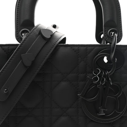 Christian Dior Ultra Matte Calfskin Cannage Small My ABCDior Lady Dior Black 8 of 10