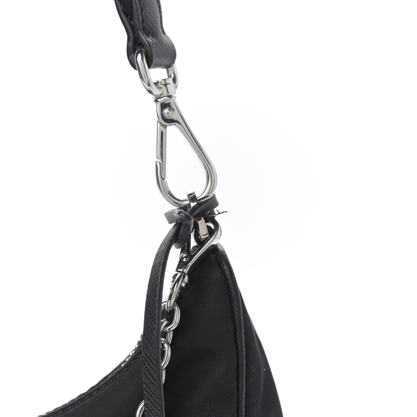 Nylon Re-Edition 2005 Shoulder Bag Black