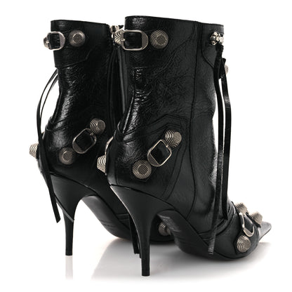 Balenciaga Agneau Arena Cagole 90mm Ankle Boots 36 Black 5 of 11
