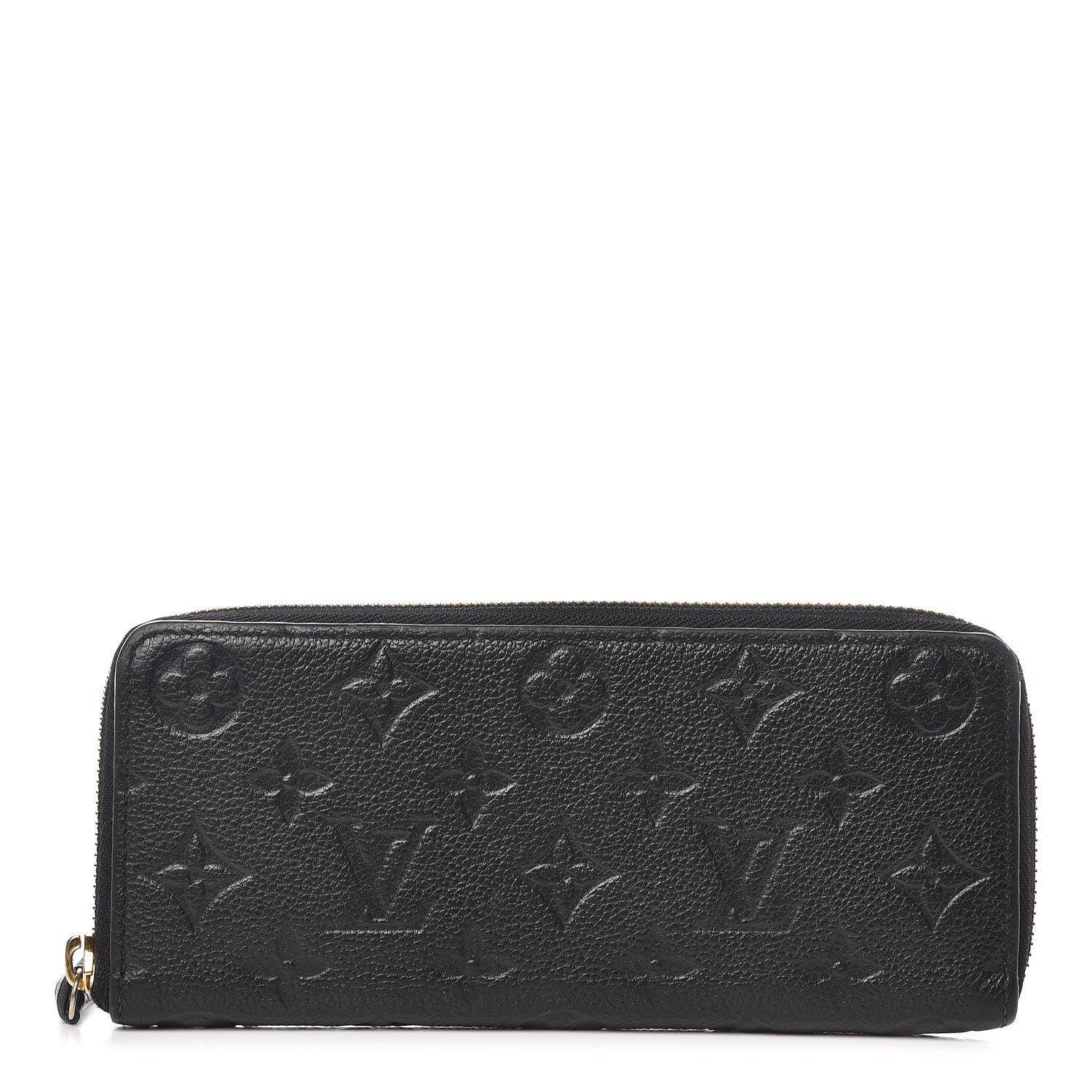 Louis Vuitton Empreinte Clemence Wallet Black 1 of 9