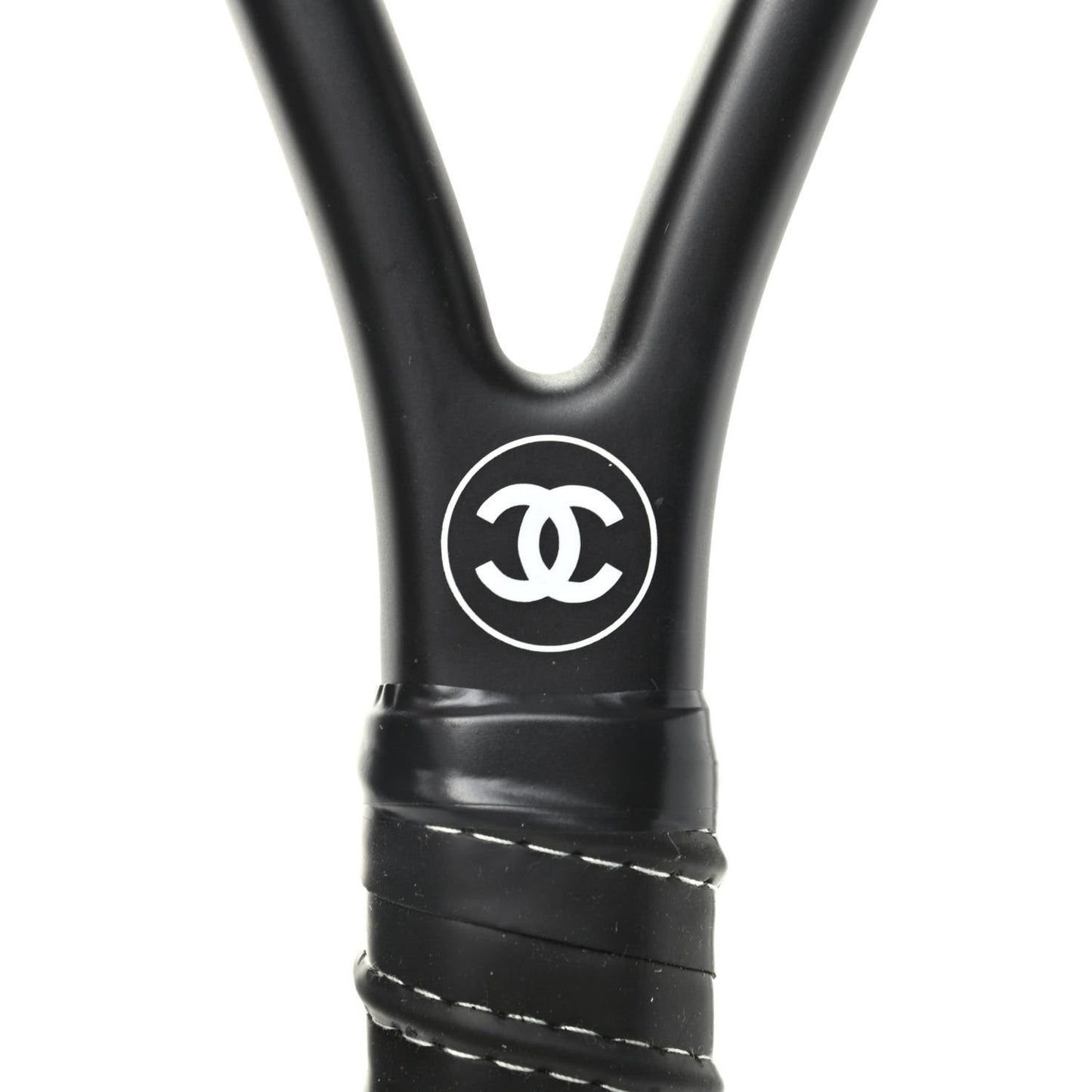 Tennis Racquet and Nylon Quilted Cover Black