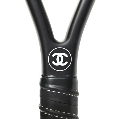 Chanel Tennis Racquet and Nylon Quilted Cover Black 3 of 5