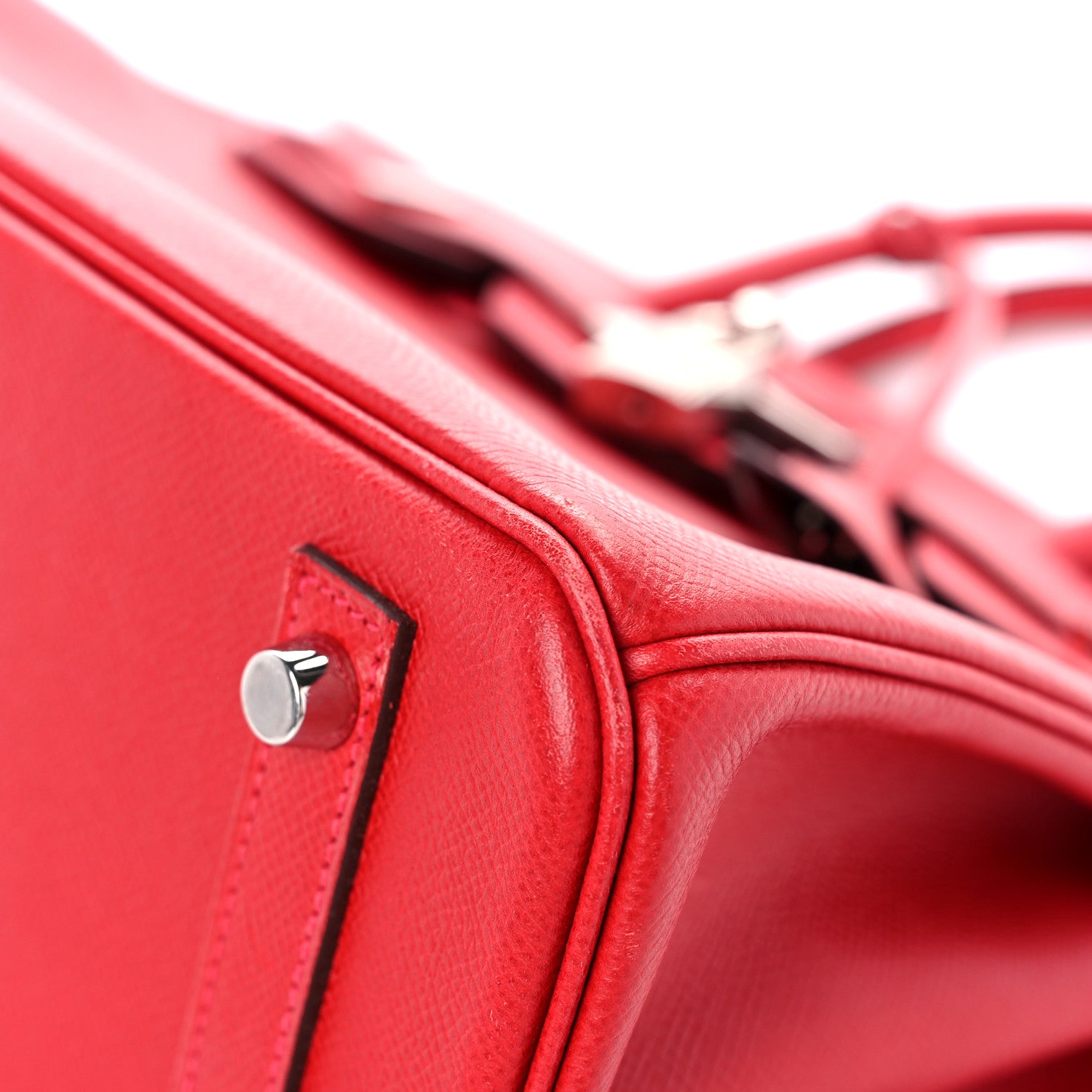 Hermes Epsom Birkin 30 Rouge Casaque 9 of 12