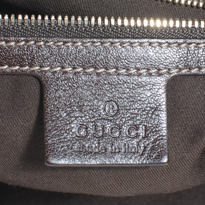 Gucci Monogram Pelham Studded Shoulder Bag Ebony 6 of 7