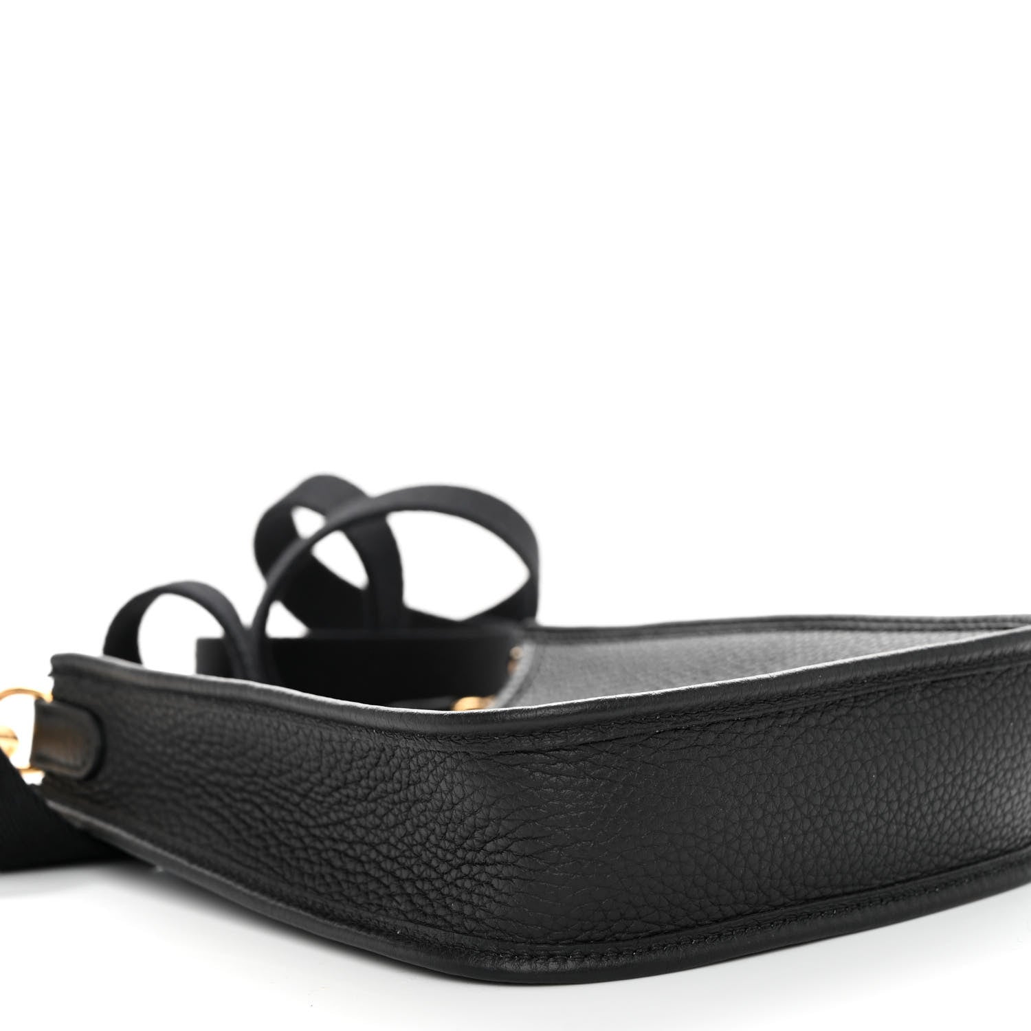 Hermes Taurillon Clemence Evelyne TPM Black 9 of 11