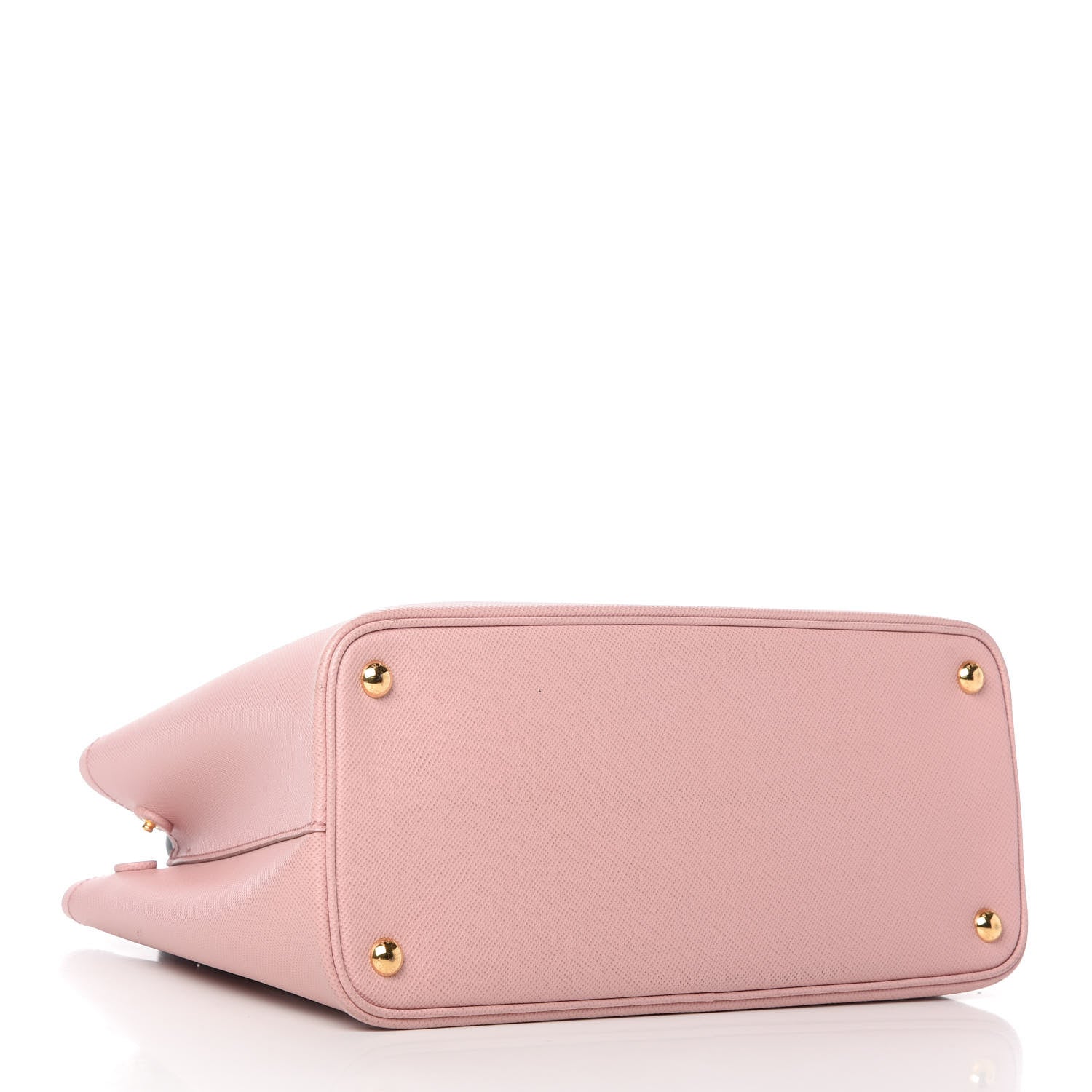 Prada Saffiano Cuir Medium Bi-Color Double Bag Pesco Baltico 4 of 10