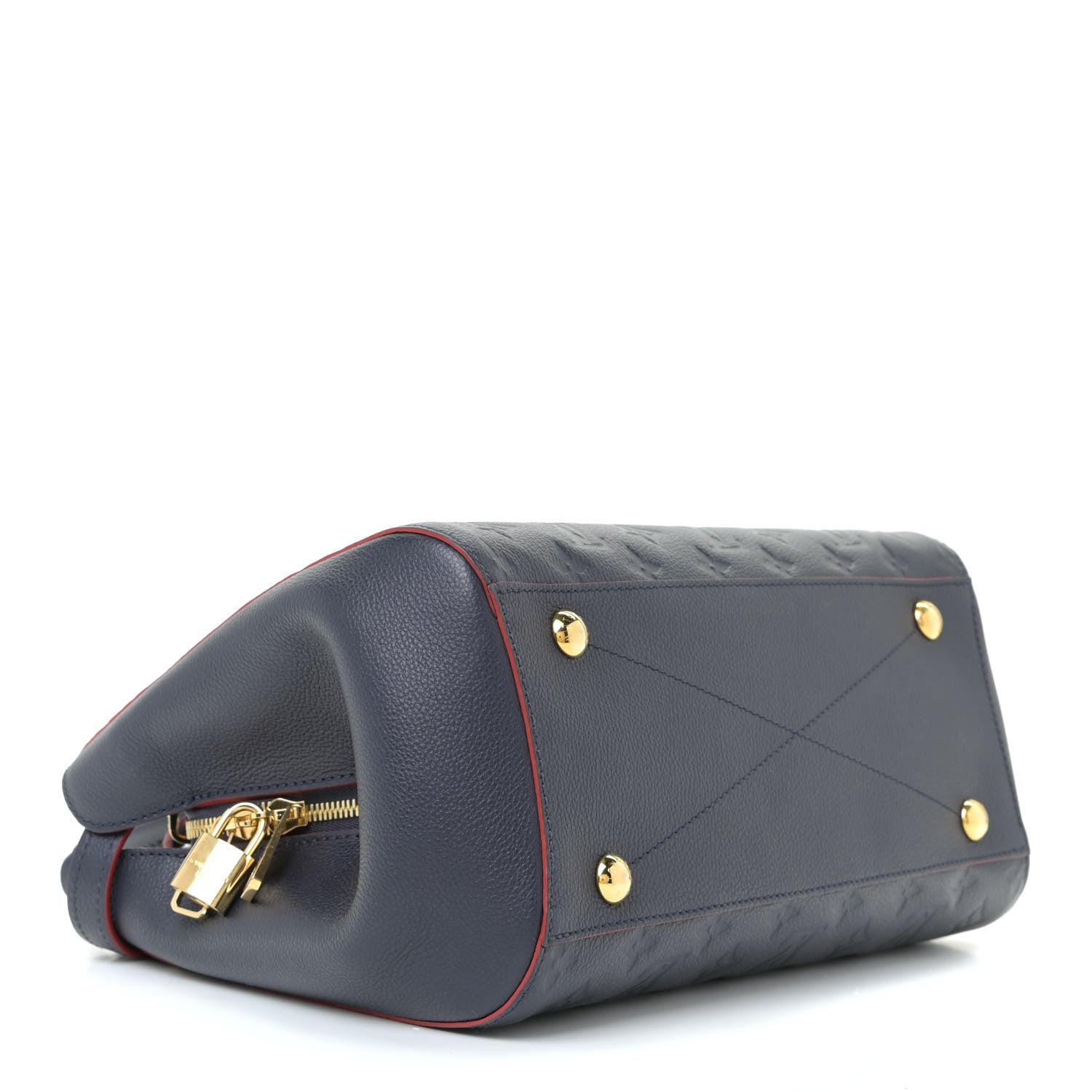 Louis Vuitton Empreinte Montaigne MM Marine Rouge 9 of 32
